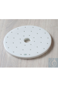Plaque de dessiccateur en porcelaine, Ø 140 mm, selon DIN 12 911 Plaque de dessiccateur en...